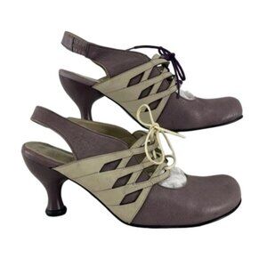John Fluevog Bellevue Sally Skull in Lilac Heels
